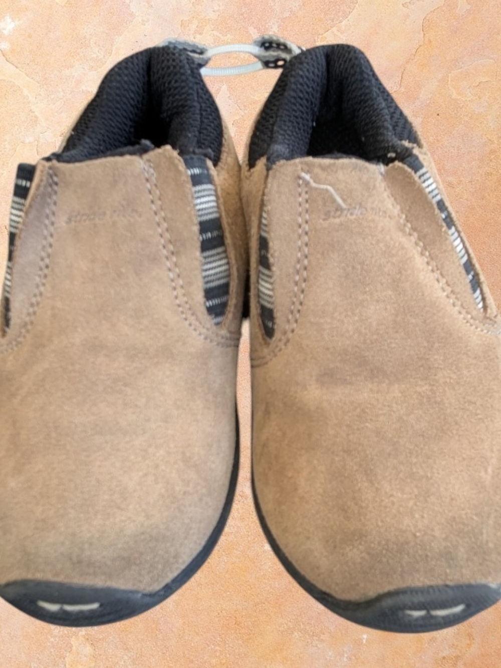 Boys Stride Rite Suede Slip On Shoes